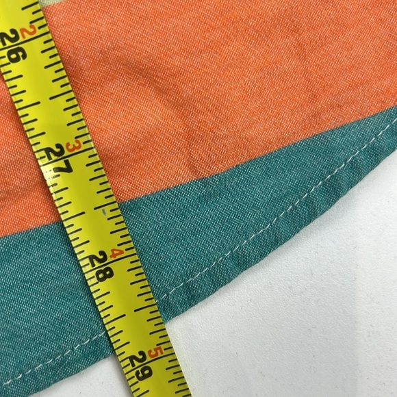 Salt Valley Western Men's Retro Wide Striped Button Down Shirt - Picture 6 of 8